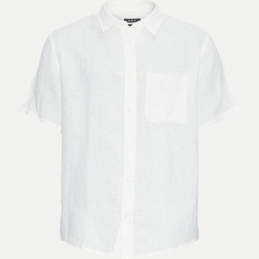 A.P.C. Shirts LIAEK-H12551 OFF WHITE